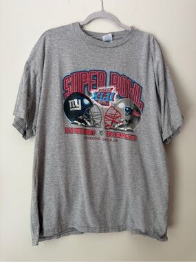 NFL Super Bowl Graphic Tee - Gray XL